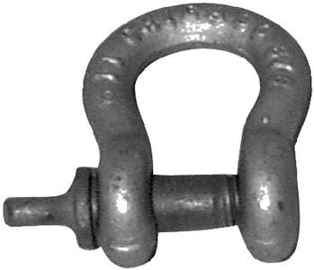 CHICAGO HARDWARE 201506 SHACKLE ANCHOR GALV 1IN